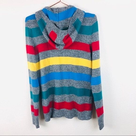 EUC H&M Divided Multicolor Striped Sweater Small - Picture 4 of 5